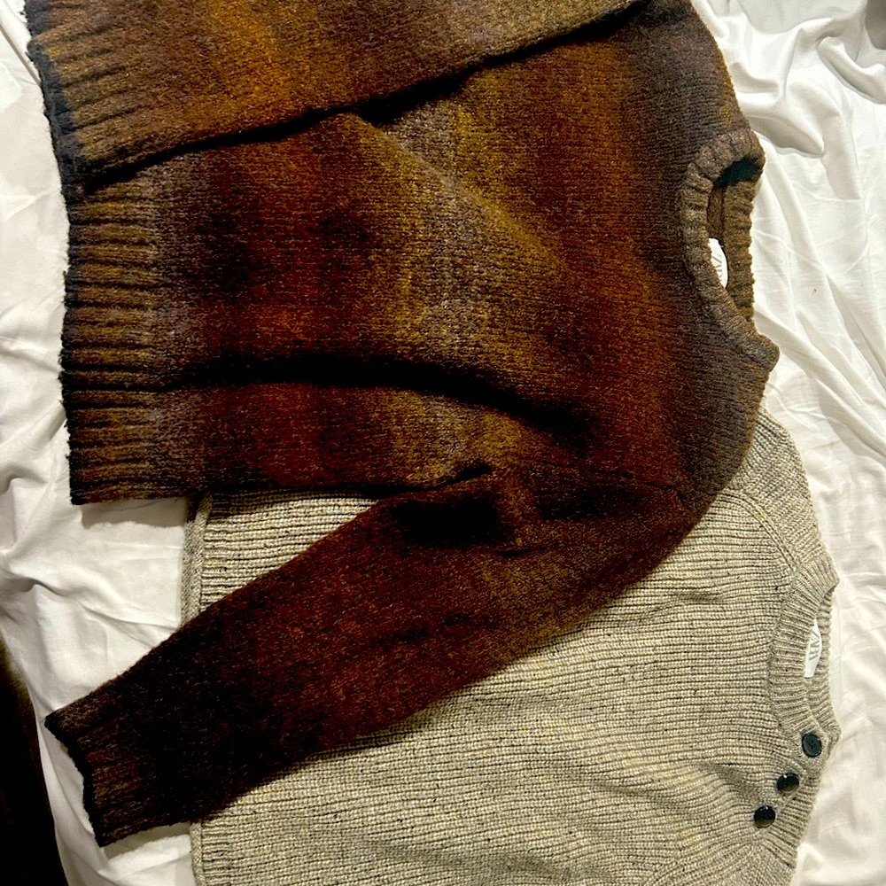 Bundle Zara Brown and Nude Kids Sweaters